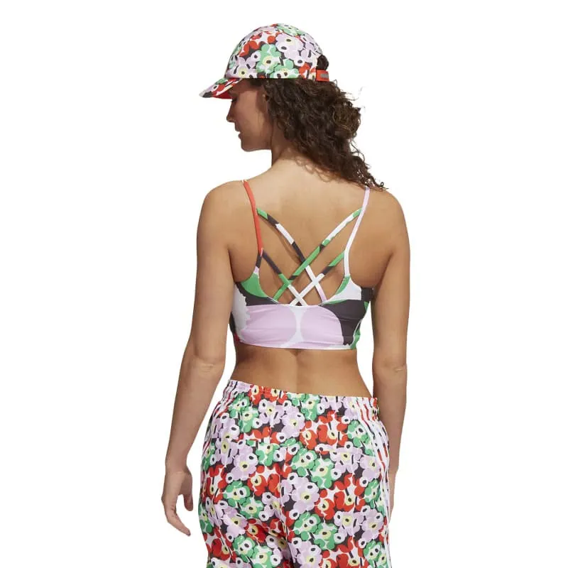 حمالة صدر رياضية adidas MMK YOGA BRA HC6850 TRAINING برتقالية اللون - حمالة صدر رياضية خفيفة للنساء