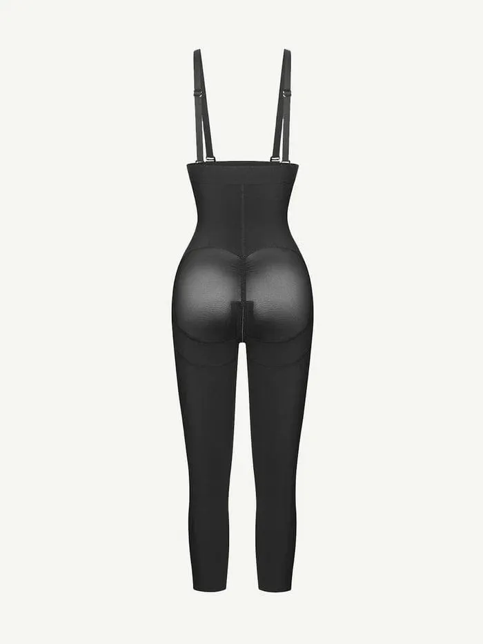 Adjustable Straps Open-Bust Tummy Control Shapewear Bodysuit