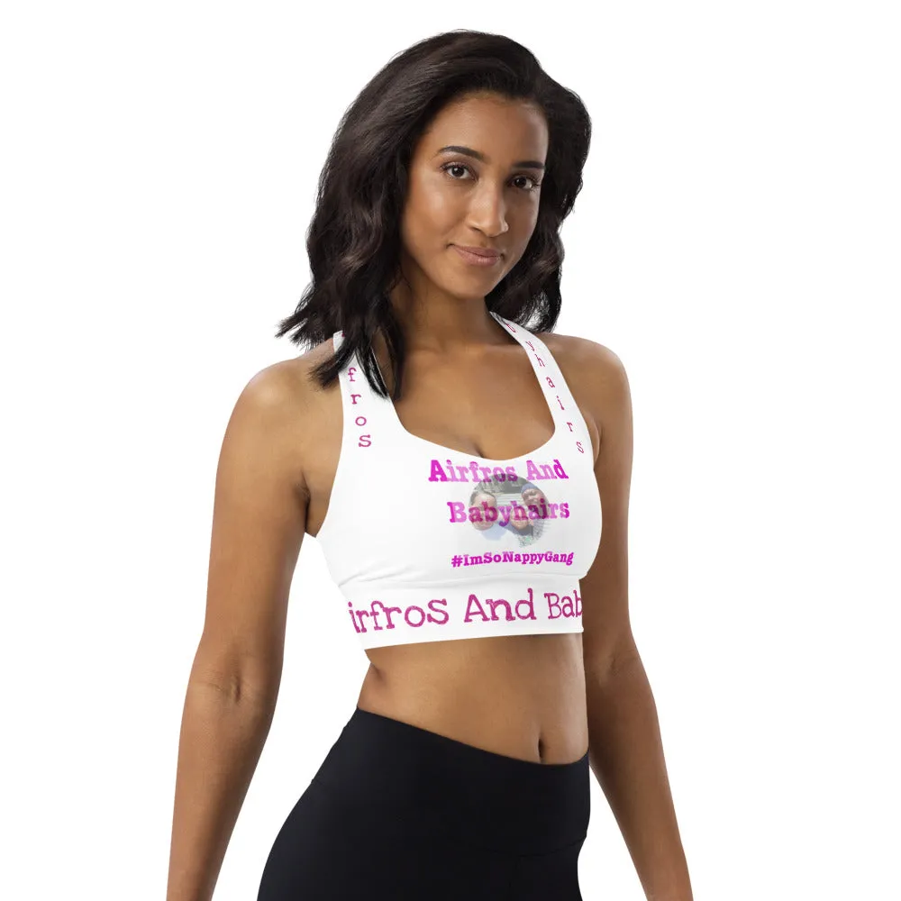 Airfros And Babyhairs Staple Sports Bra