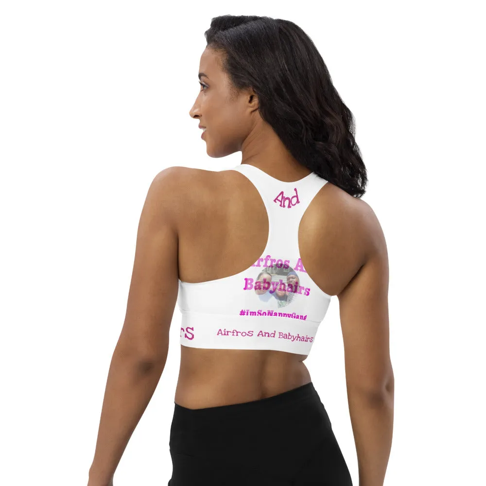 Airfros And Babyhairs Staple Sports Bra