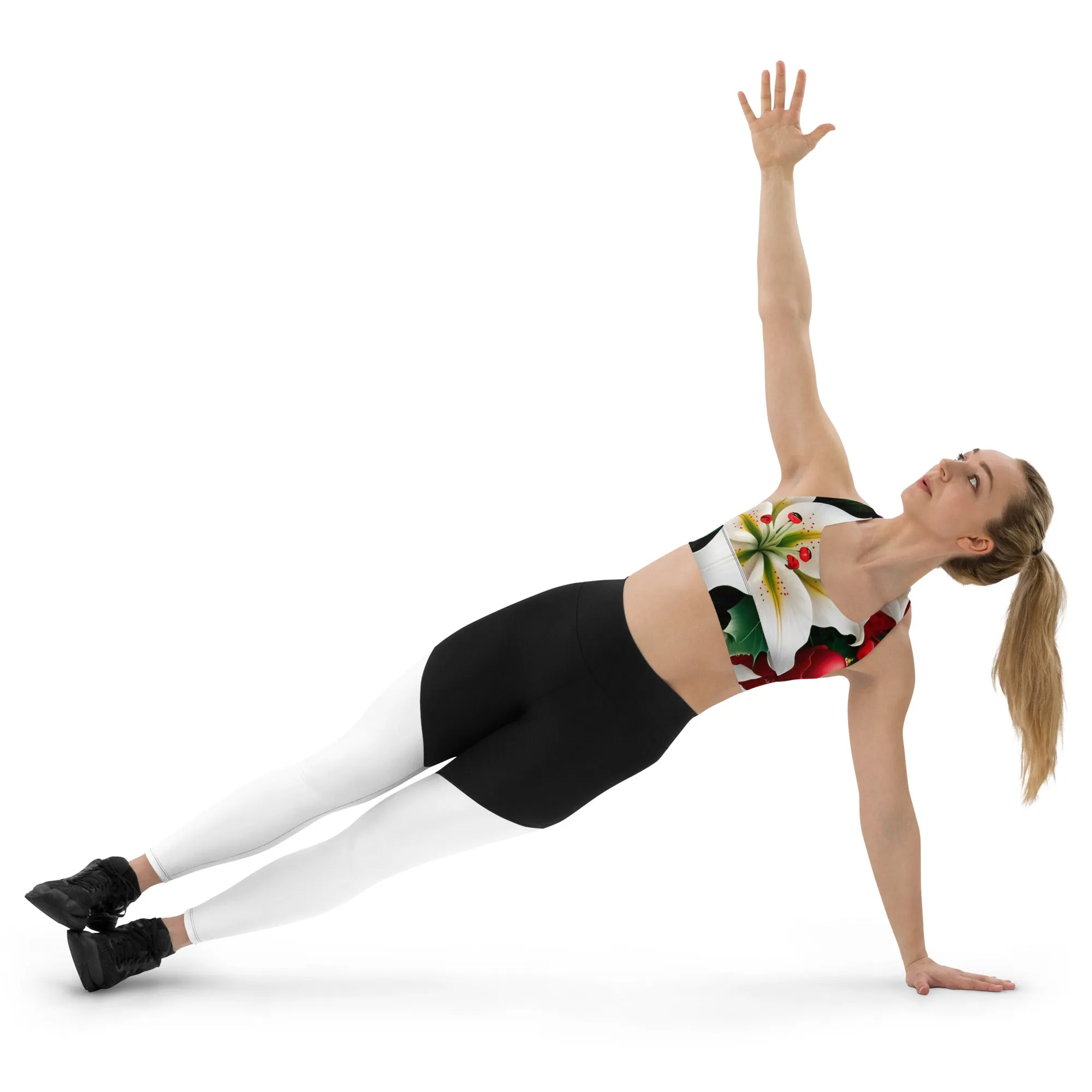 All over print sports bra