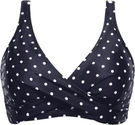 Aqua Eve Women Full Coverage Bikini Top No Bottom Push up Swimsuits Top Sport Bra Bathing Suits Tops