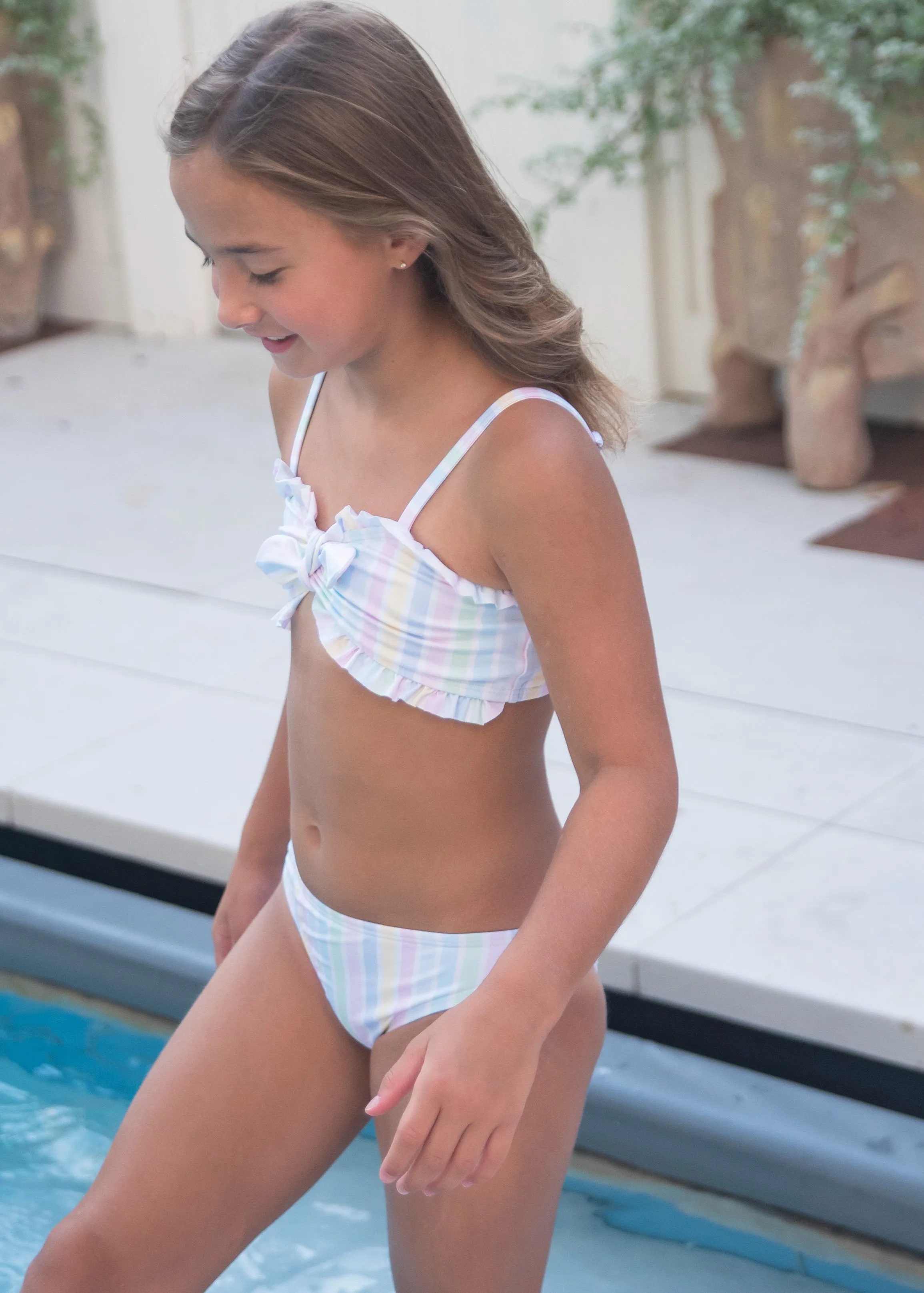 Bandeau Swim Two Piece Set - FINAL SALE