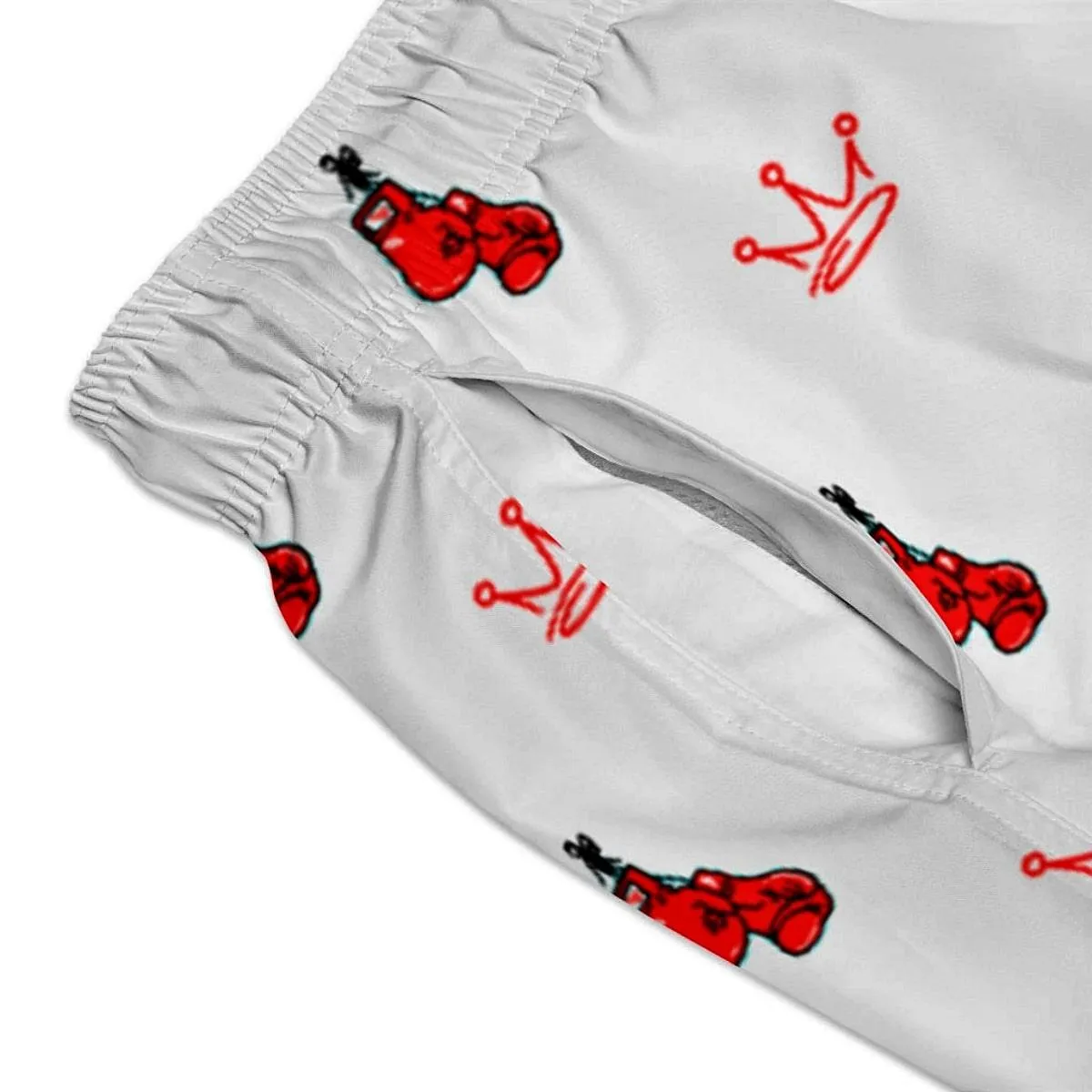 Boxing King Men's Short Swim Trunks