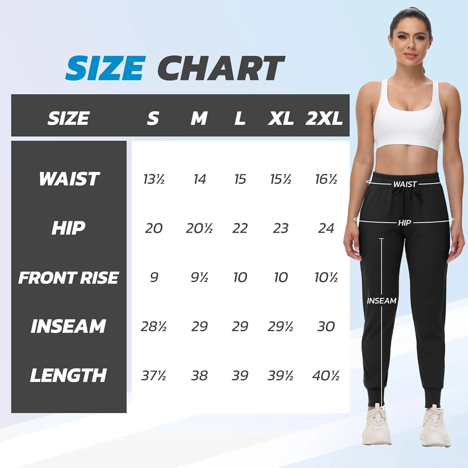 CAMPSNAIL 4 Pack Joggers for Women - Sweatpants with Pockets Lightweight Comfy Yoga Pants for Workout Travel Lounge