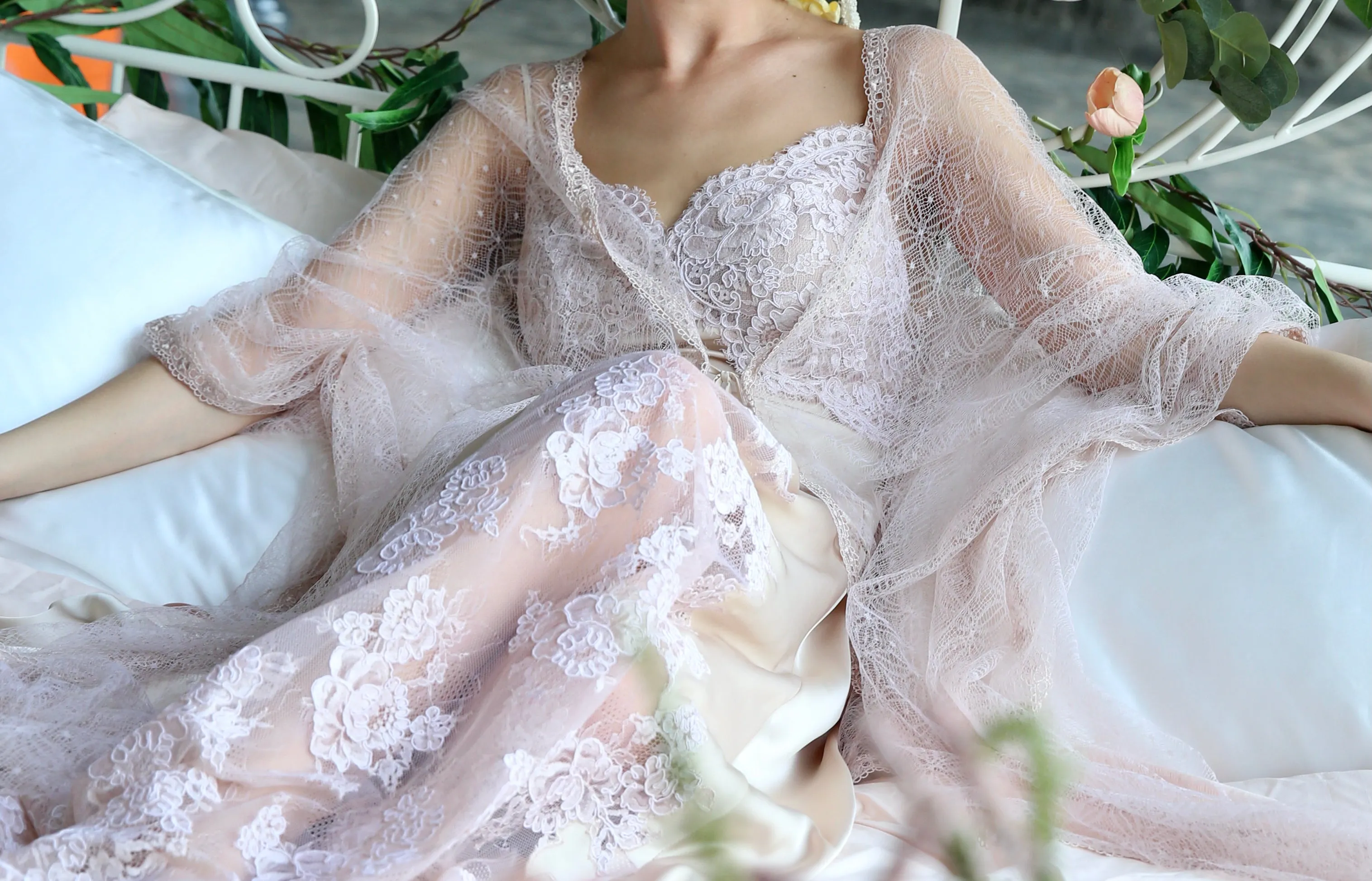 Carnation Nightgown and Robe
