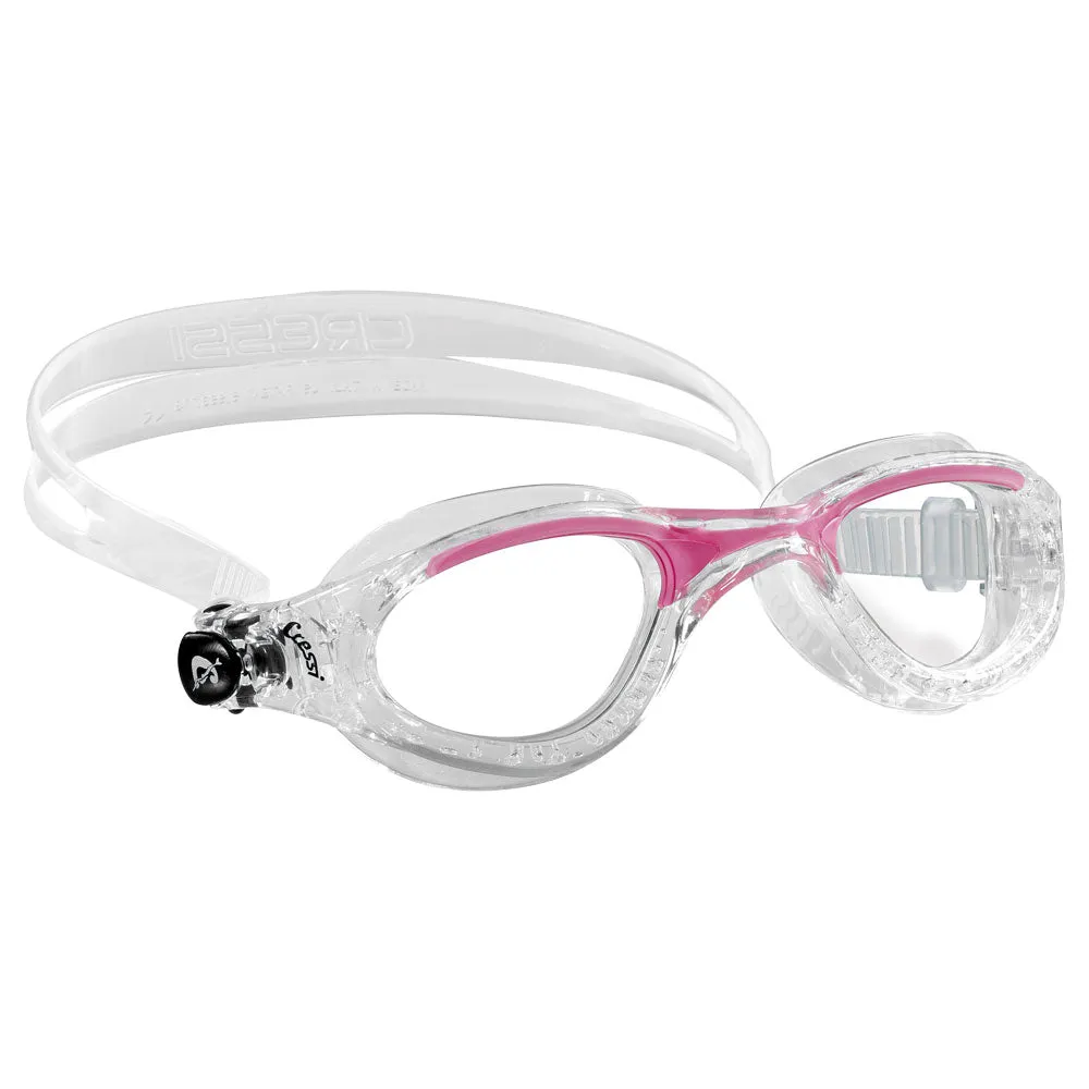 Cressi Swim Flash Goggle UV Protective Silicone Swimming Goggles