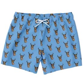 Deer Mullet 2.0 Swim Trunks - Blue