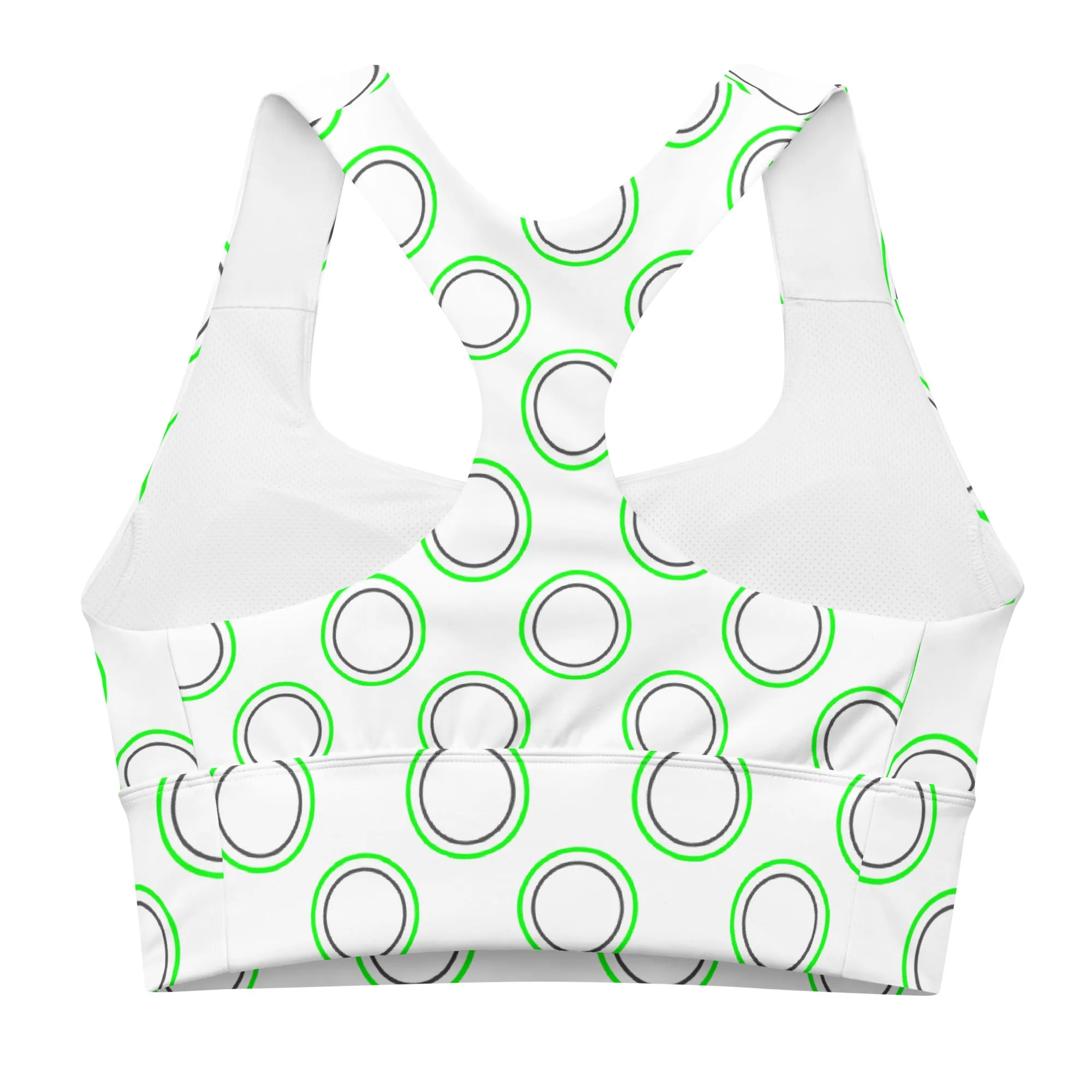 Designer Women’s Racerback Sports Bra, lioness-love
