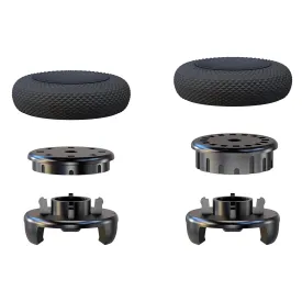EXknight Controller Freaks, Height Adjustable Stick Grips for Xbox Controller, 1 Mid Rise(2 Heights:7-8MM), 1 High Rise(4 Heights:9-10-11-12MM)