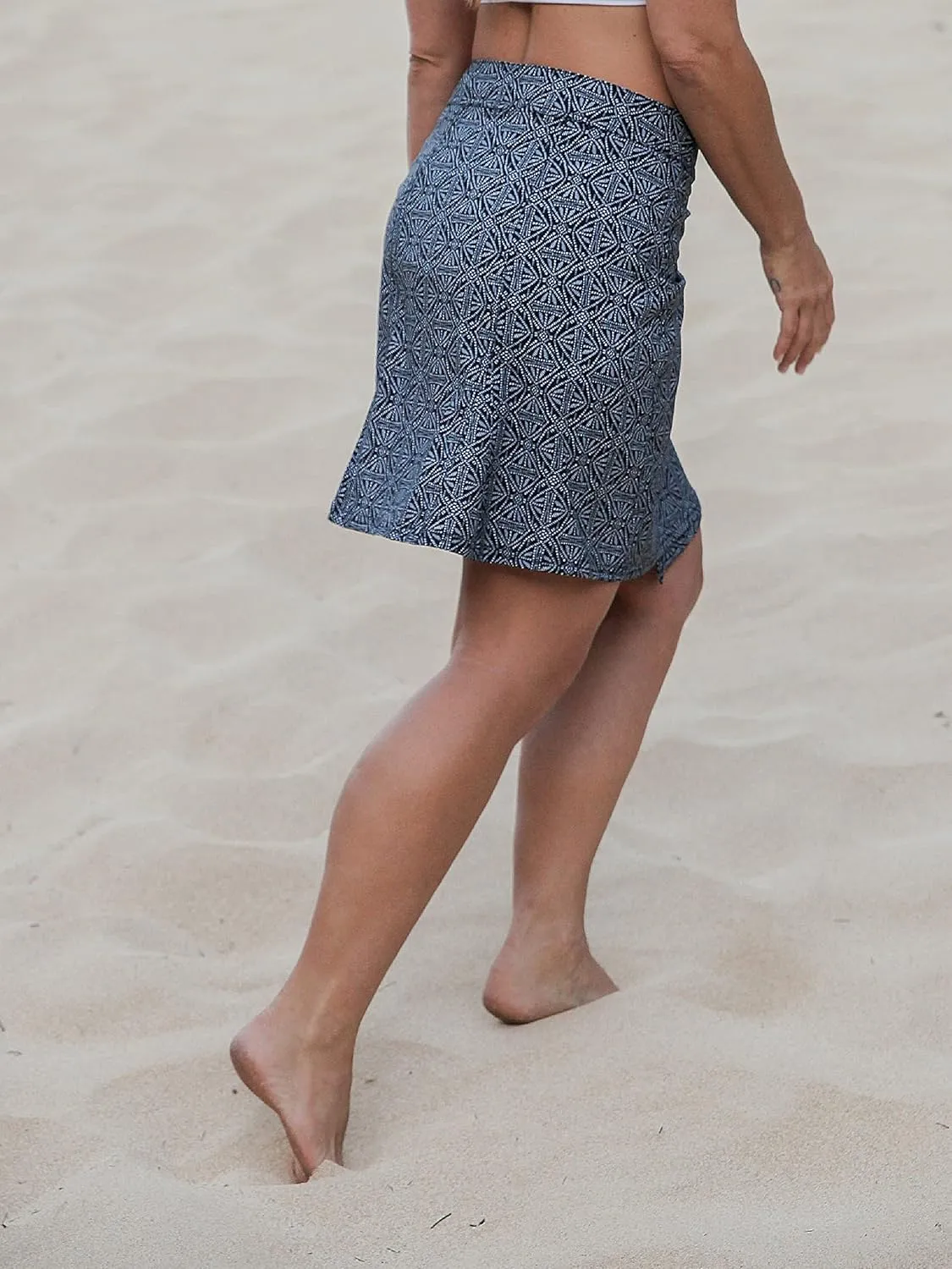RipSkirt Hawaii Length 2 - Wrap Skirt for Women - Quick Dry Swim Cover-Up for Beach, Travel with Pocket