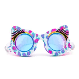 Savvy Cat Kids' Swim Goggles | Purple & Pink