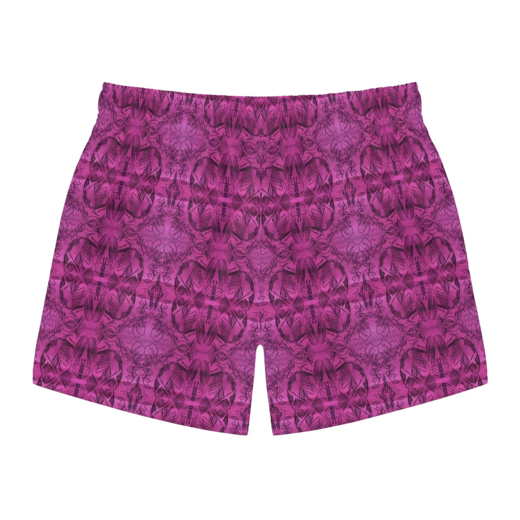 “Scritches” - Swim Trunks by Artist David Hilborn