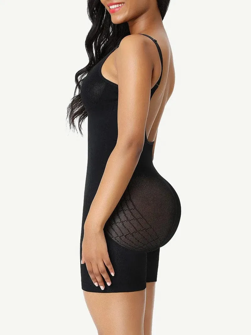 Sculpting Low Back Plus Size Tummy Control Shapewear Bodysuit