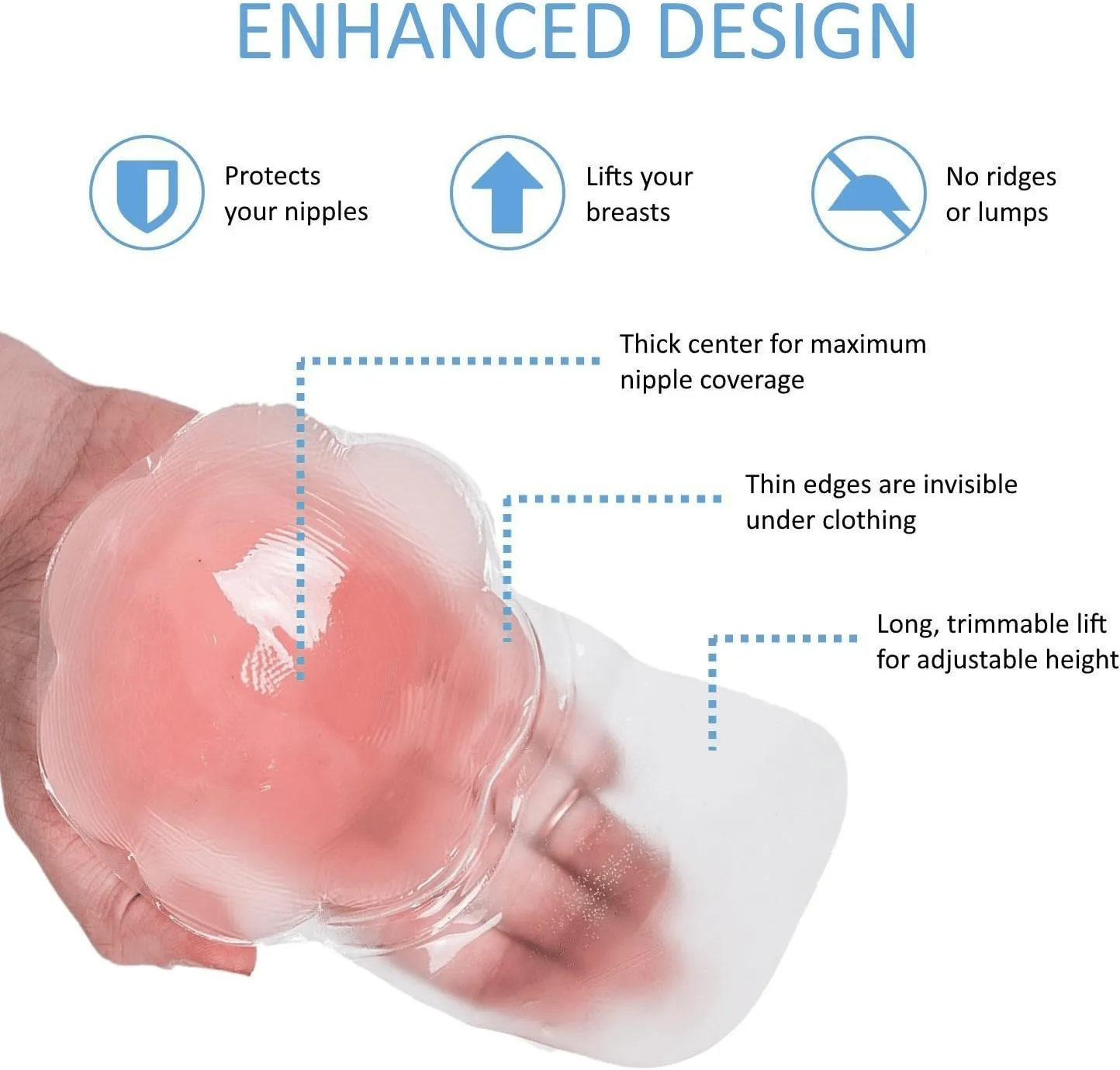 Silicon Pads Breast Lift-Push-Up