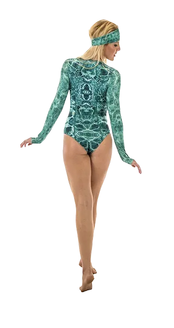 SlipIns Sun Protective Swimsuit Reflections