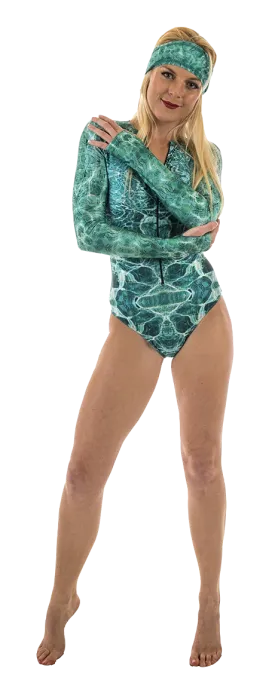 SlipIns Sun Protective Swimsuit Reflections