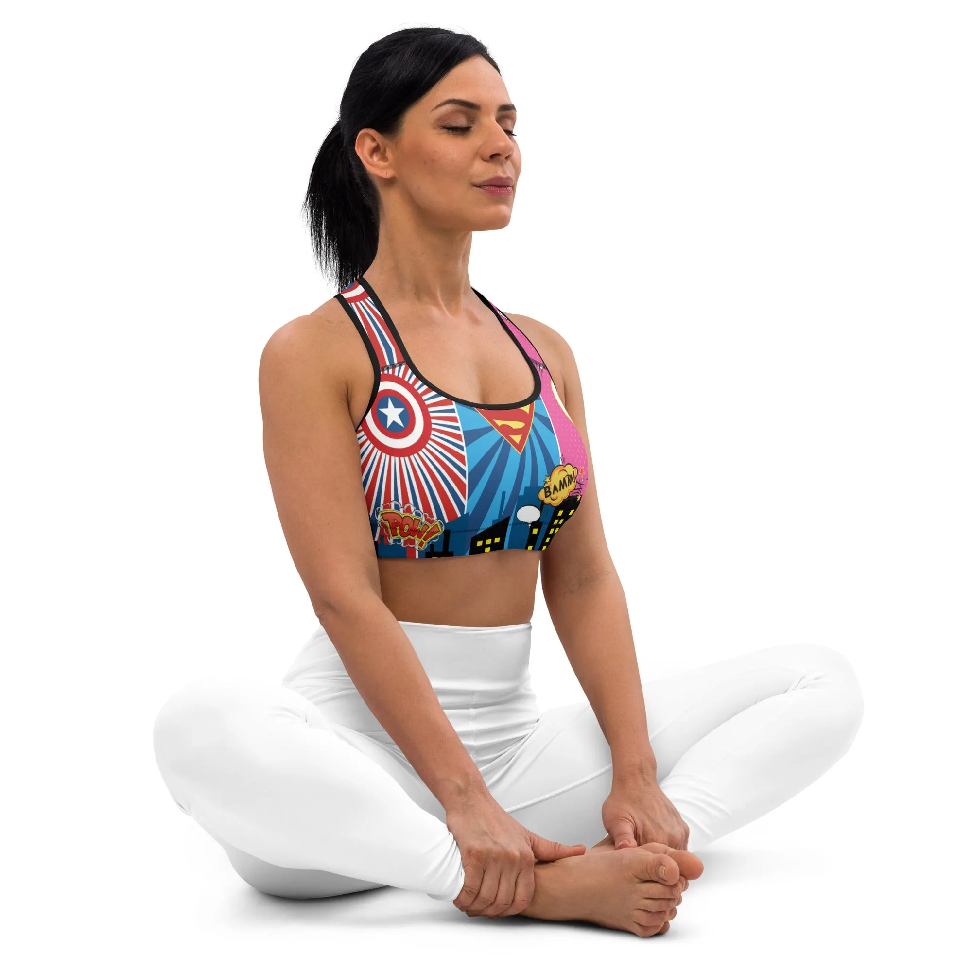 Super Hero's Sports bra