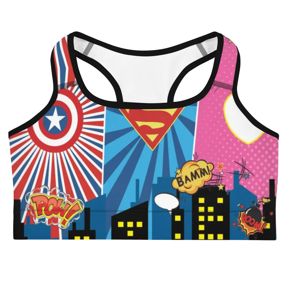 Super Hero's Sports bra