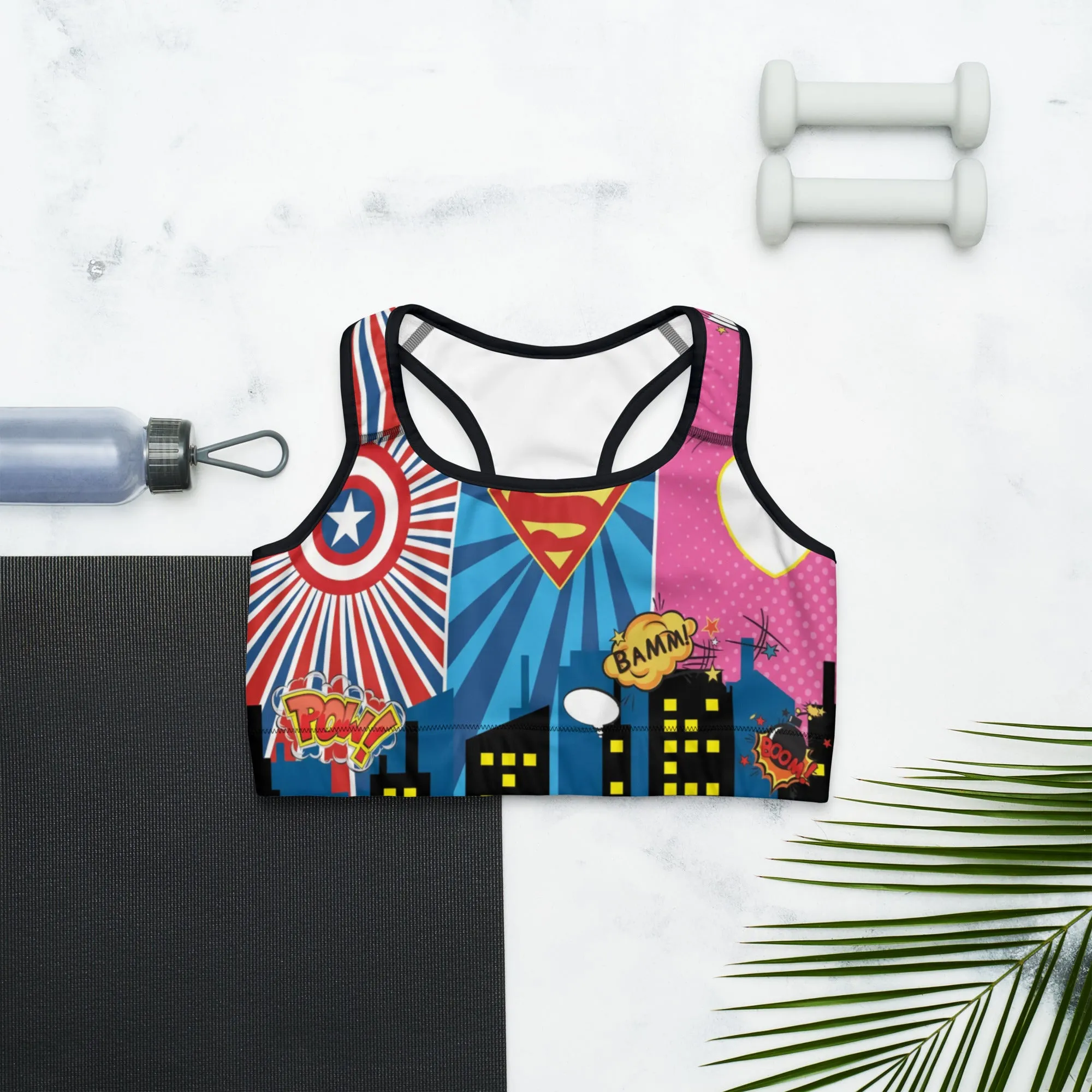 Super Hero's Sports bra