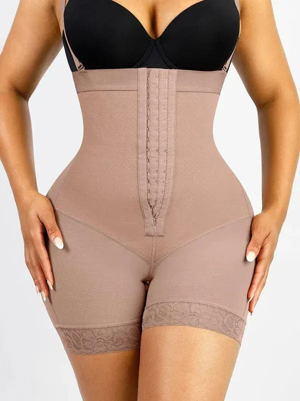 Tummy Control Lace Adjustable Shapewear Shorts