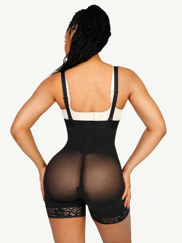 Tummy Control Lace Adjustable Shapewear Shorts