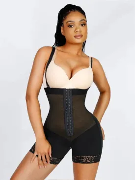 Tummy Control Lace Adjustable Shapewear Shorts