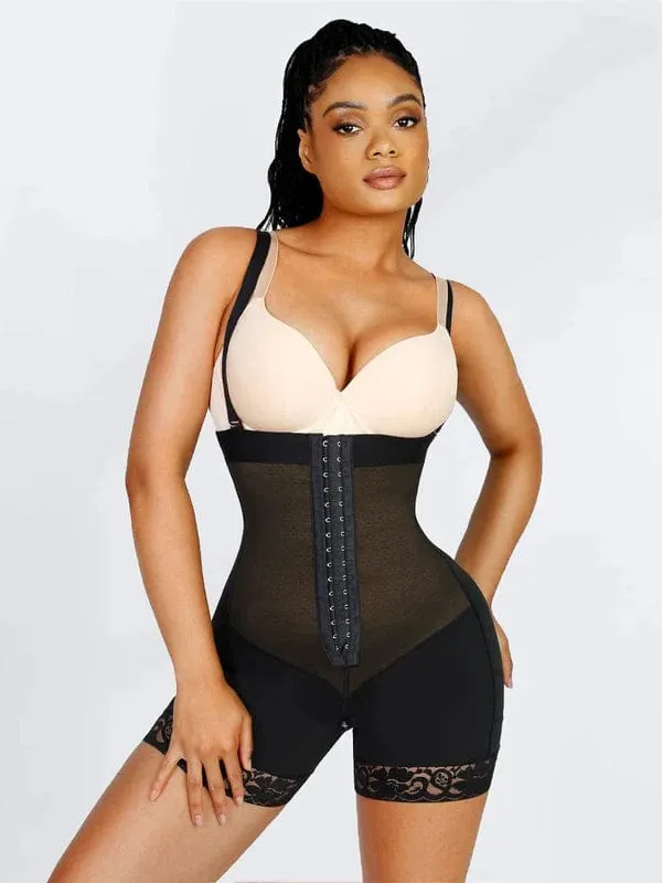 Tummy Control Lace Adjustable Shapewear Shorts