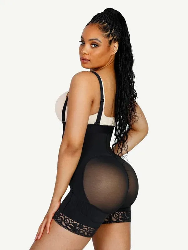 Tummy Control Lace Adjustable Shapewear Shorts