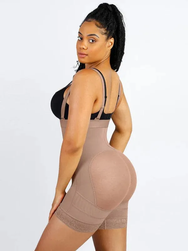 Tummy Control Lace Adjustable Shapewear Shorts