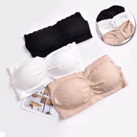 Womens Strapless Bra Removable Pads - 3384