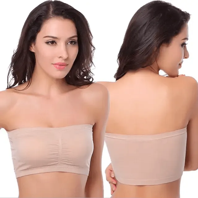 Womens Strapless Bra Removable Pads - 3384