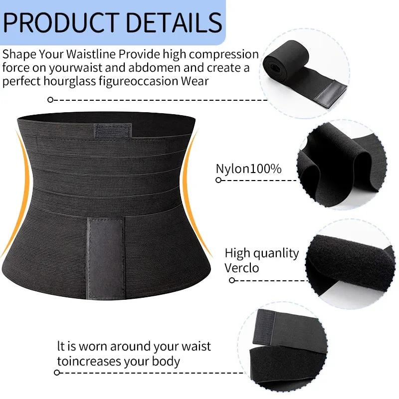 Wrap Body Bandage Slimming Shapewear Belt Corset